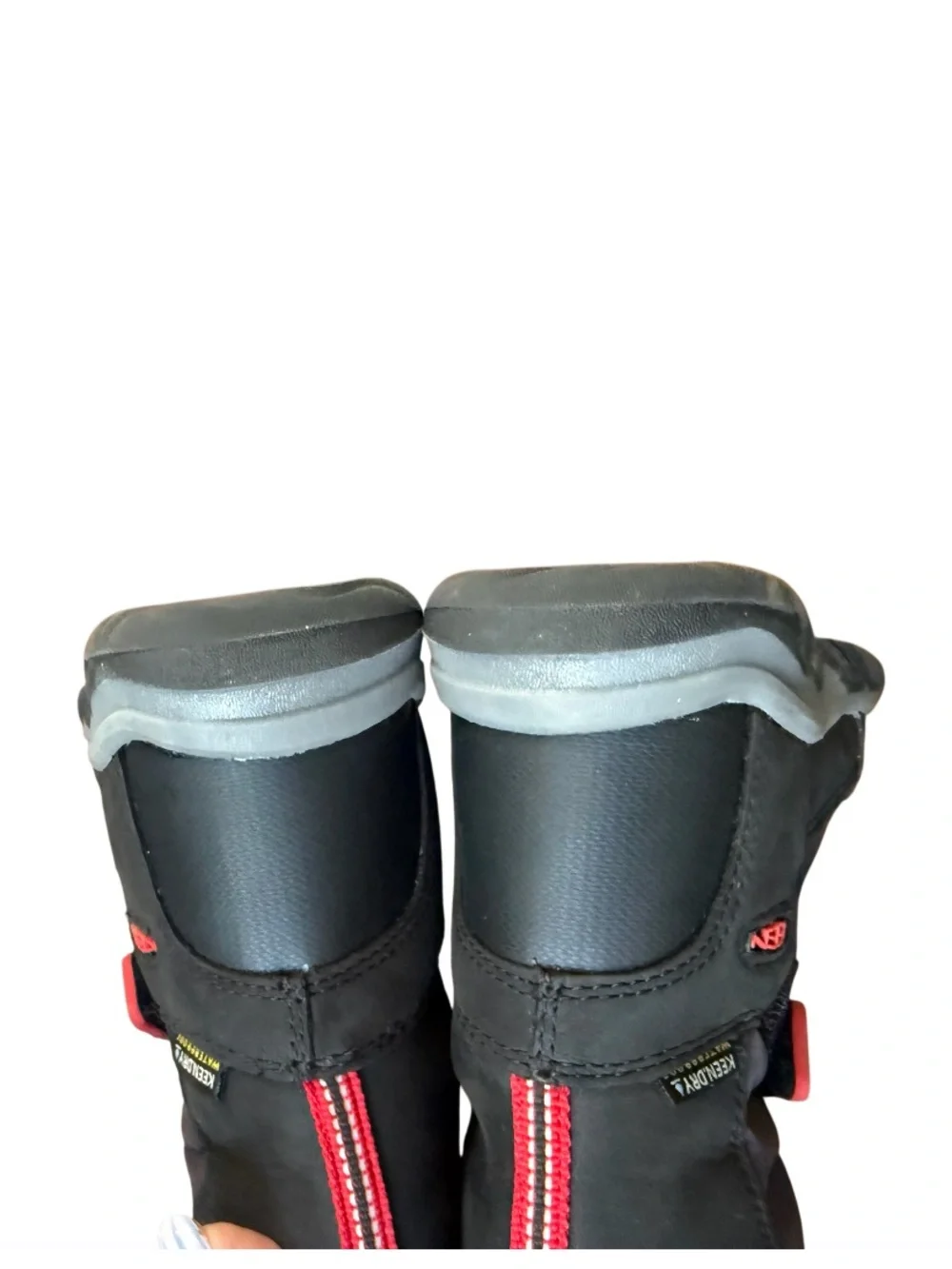 Keen Winterport Neo DT WP Black Boots with Red Accents-Size 8 NWOT